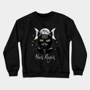 Black Magick - Black Magic Cat Crewneck Sweatshirt